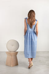 POPPY DRESS - MOROCCAN BLUE