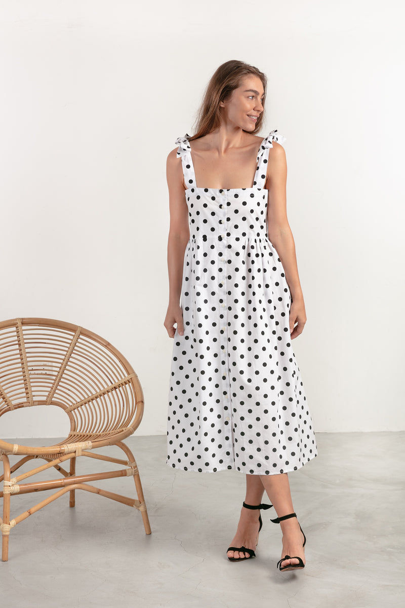 POPPY DRESS - POLKA DOT
