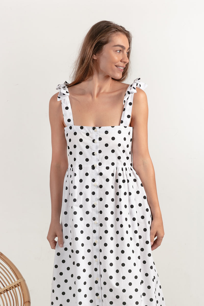 POPPY DRESS - POLKA DOT