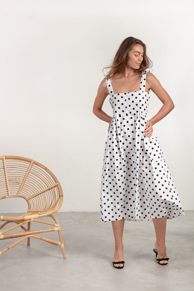 POPPY DRESS - POLKA DOT