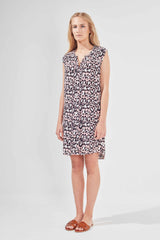 EMILIA DRESS - BLUSHING LEOPARD